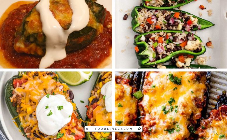 stuffed poblano peppers recipes