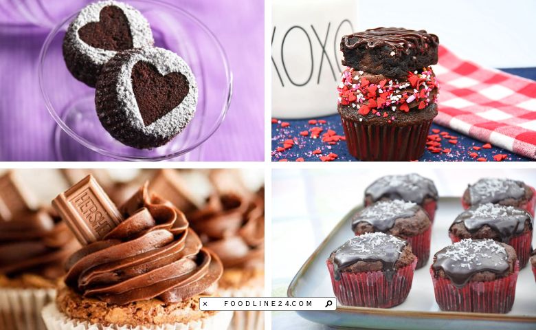 valentine's day brownie cupcake recipes