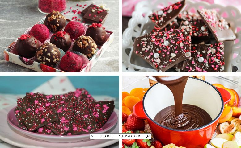valentine's day dark chocolate recipes