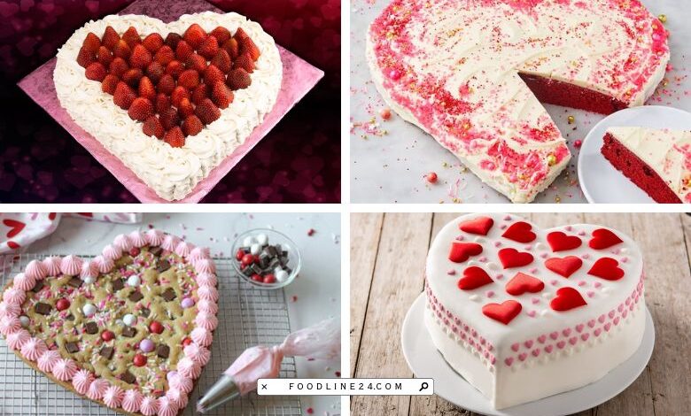 valentine's day heart shaped cake recipes