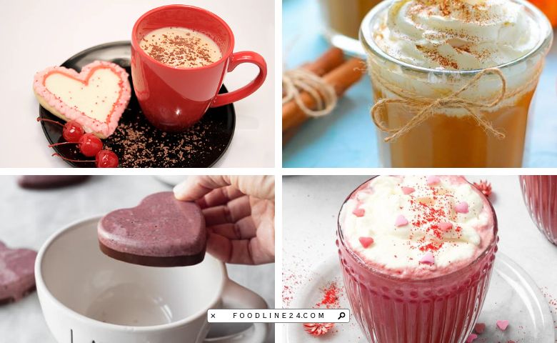valentine's day latte recipes