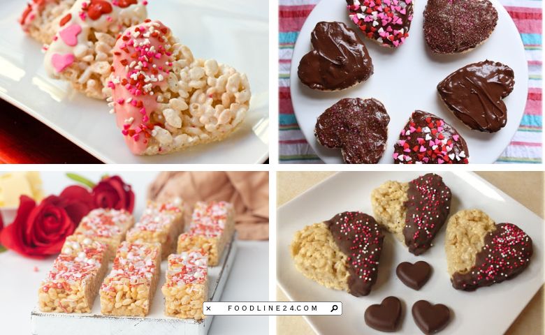 valentine's day rice crispy treats recipes