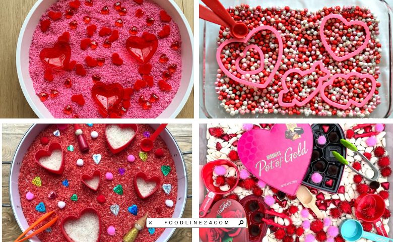 valentine's day sensory recipes