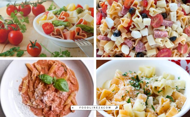 valentine's day shaped pasta recipes
