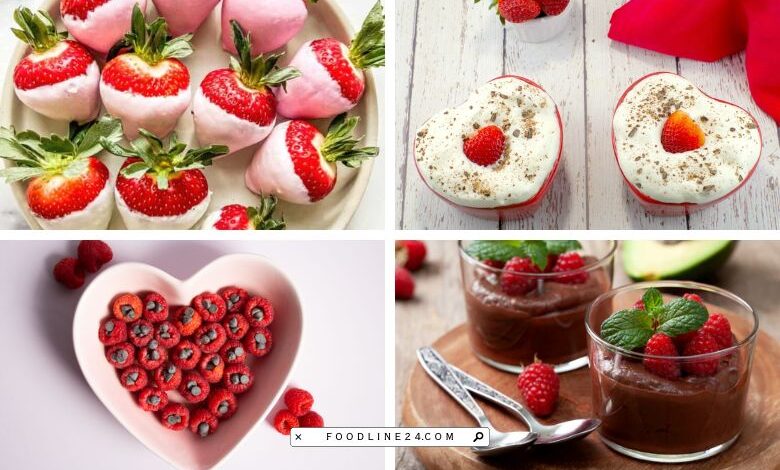 valentine's day low calorie recipes