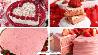 valentine's day strawberry cake recipes
