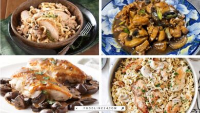chicken and mushroom recipes