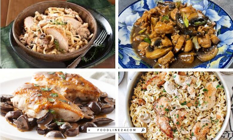 chicken and mushroom recipes