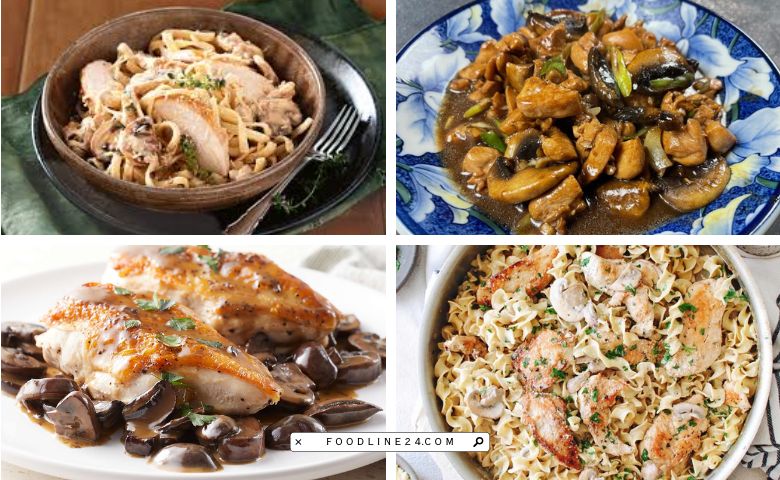 chicken and mushroom recipes