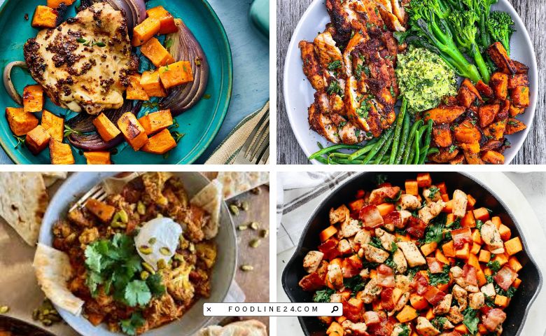 chicken and sweet potato recipes