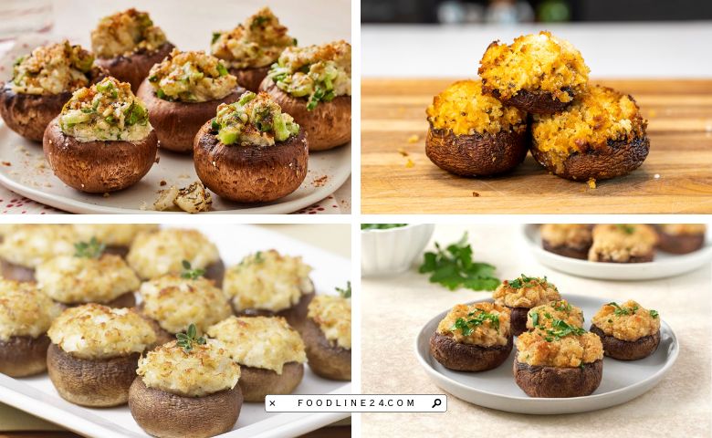 crab stuffed mushrooms recipes