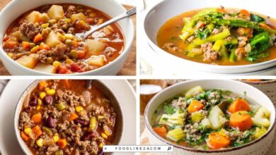 ground beef vegetable soup recipes