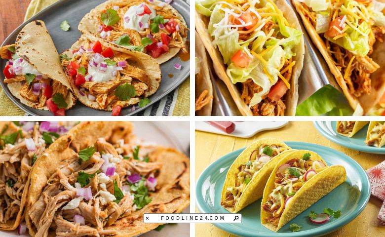 shredded chicken tacos recipes