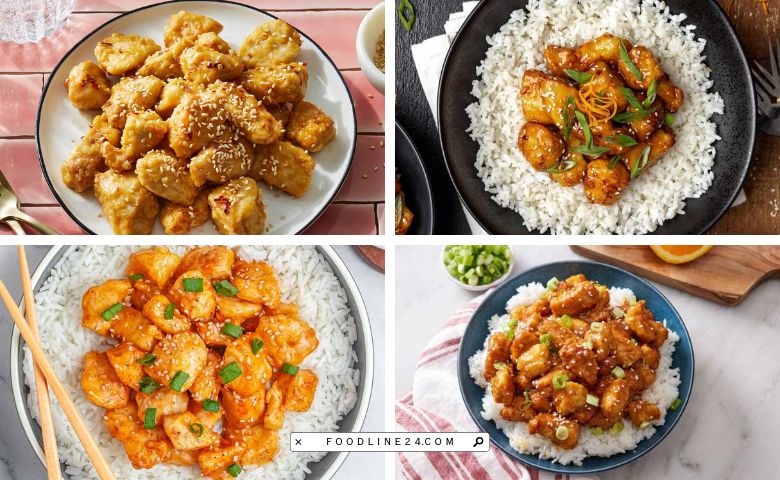 air fryer orange chicken recipes