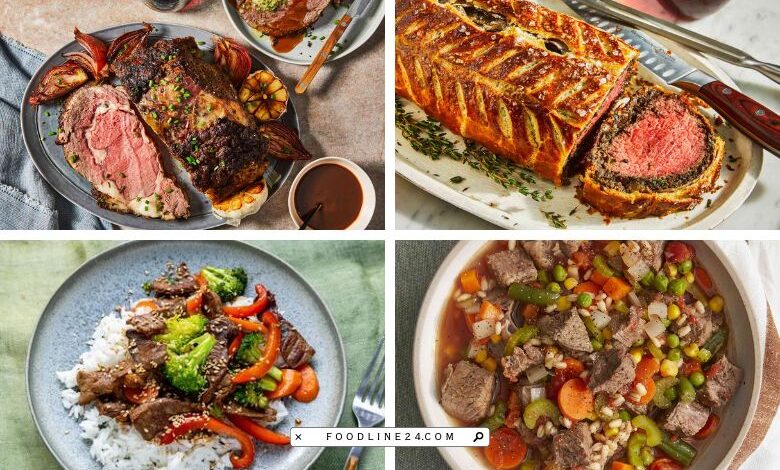 beef lunch recipes