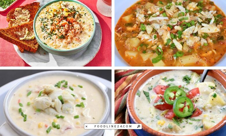 crab meat chowder soup recipes