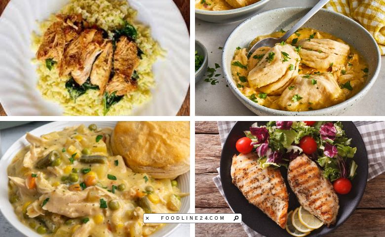 crock pot frozen chicken recipes