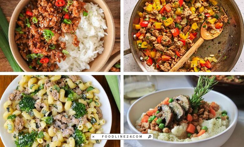 ground turkey dinner recipes