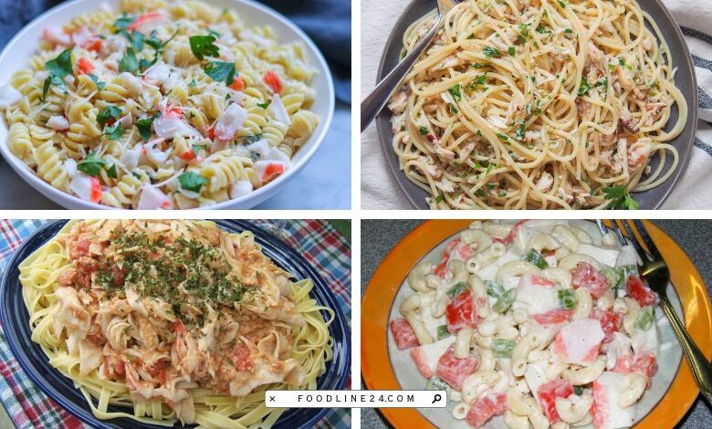 imitation crab meat pasta recipes