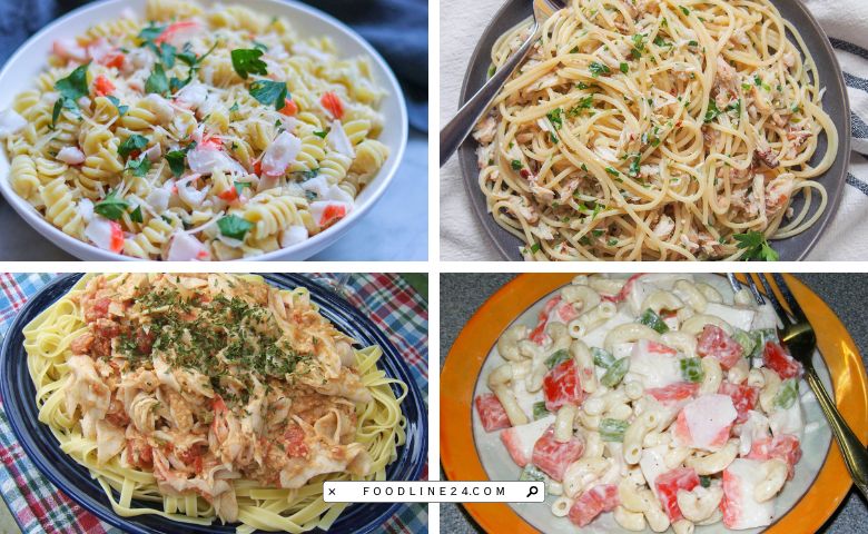 imitation crab meat pasta recipes