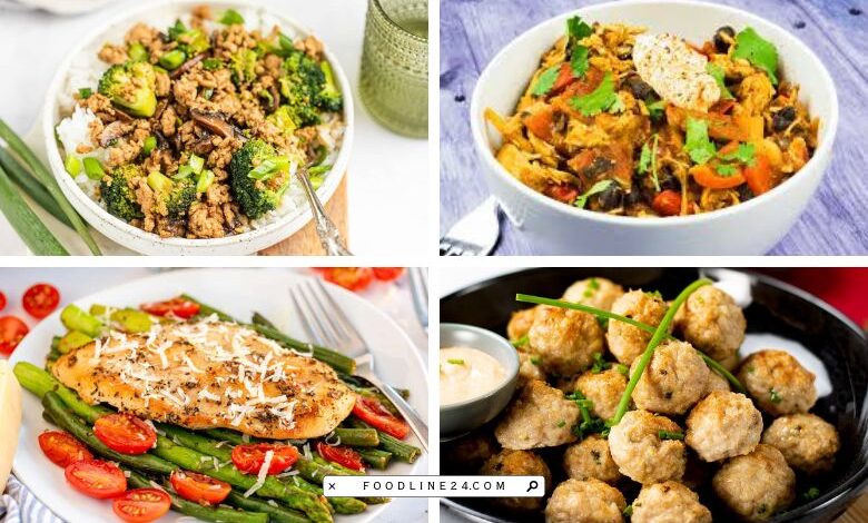 low carb ground chicken recipes