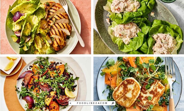 low carb low fat lunch recipes