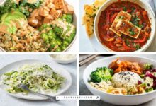 low carb vegetarian lunch recipes