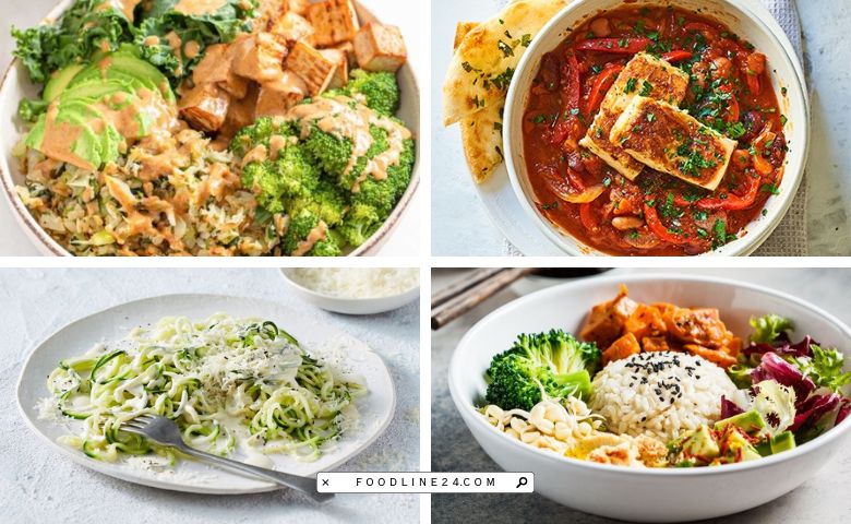 low carb vegetarian lunch recipes
