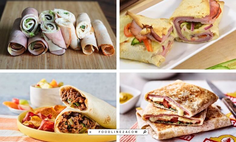 lunch meat wrap recipes