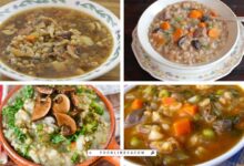 mushroom barley soup recipes