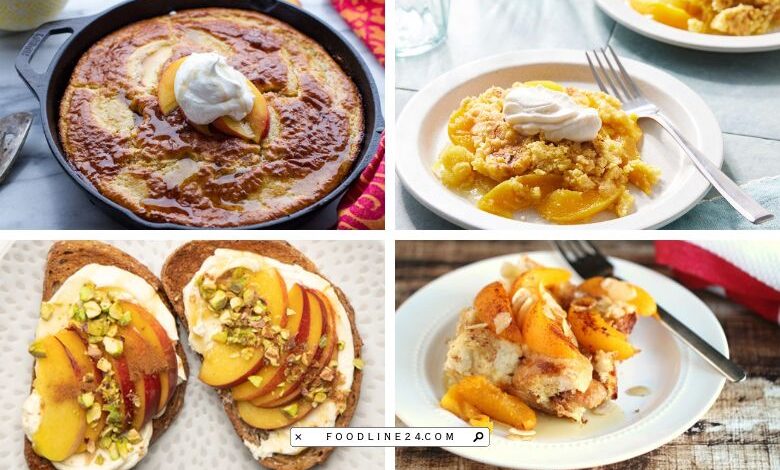 peach breakfast recipes
