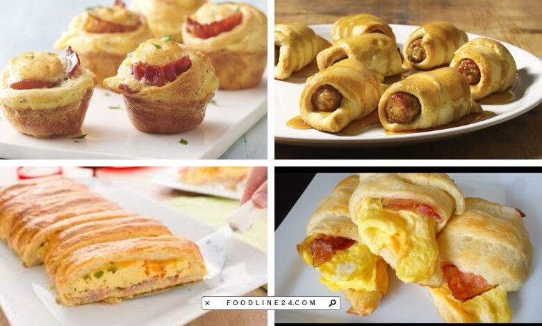 pillsbury crescent roll breakfast recipes
