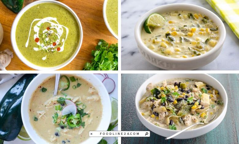 poblano pepper soup recipes