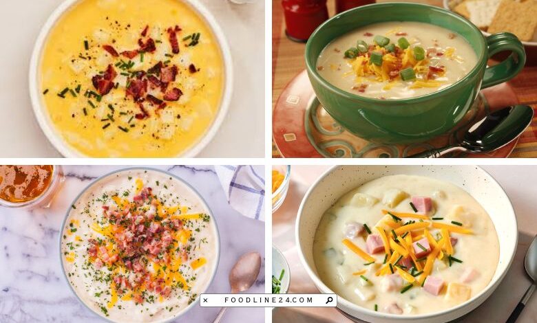 potato cheese soup recipes