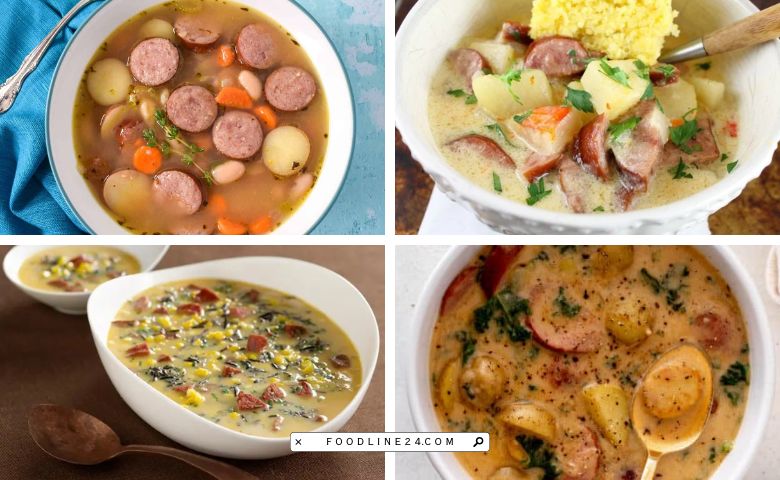 smoked sausage soup recipes