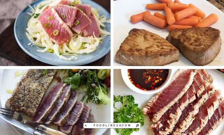 tuna steak skillet recipes