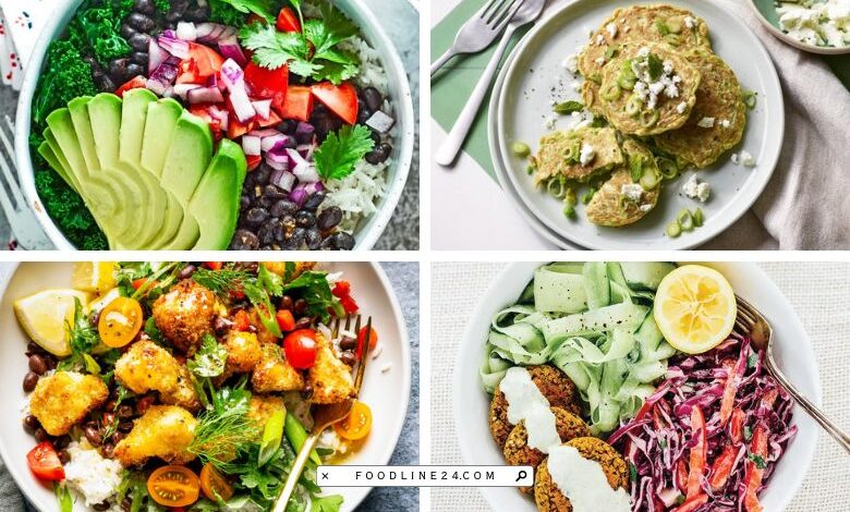 vegetarian packed lunch recipes